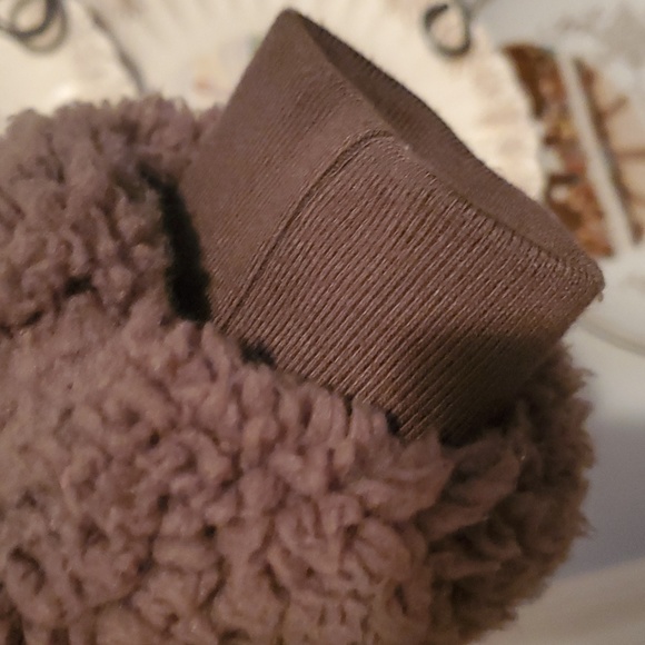 Alter'd State Womens Medium  Brown Wooly Jacket with mock collar - Picture 4 of 16